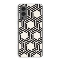 Geometrisch patroon: OnePlus Nord 2 5G Transparant Hoesje