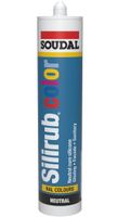 Soudal Silirub Color | Siliconenkit | Kwart Grijs Ral 7039 | 300 ml - 113228