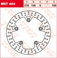 TRW Remschijf, remschijven voor de moto, MST464
