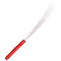 Fiber LED licht stick - rood - Lichtgevende feestartikelen - Light sticks - 40 cm