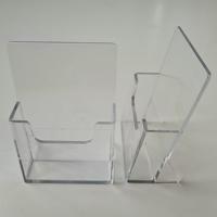 Visitekaarhouder staand vertikaal - 70 stuks