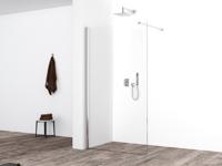 Mueller Eco inloopdouche 100x220 nano-coating helder glas chroom