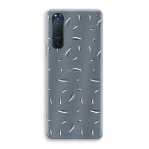 Hipster stripes: Sony Xperia 5 II Transparant Hoesje