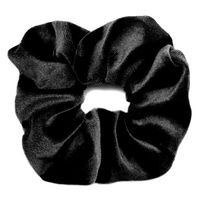 scrunchie Velvet Black - thumbnail