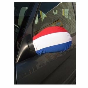 2x stuks Autospiegel hoesjes Nederlandse vlag