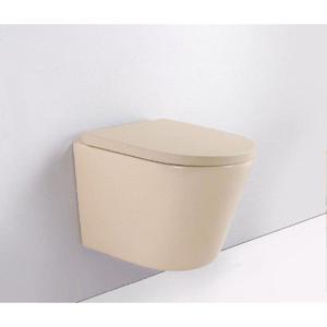 QeramiQ Dely Zitting - softclose - quickrelease - 35mm - mat beige E13/A15 35mm seat beige