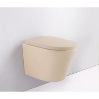 QeramiQ Dely Zitting - softclose - quickrelease - 35mm - mat beige E13/A15 35mm seat beige