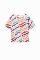 T-shirt met 3D-logo's - WHITE - 13/14