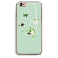 Hang In There: iPhone 6 Plus / 6S Plus Transparant Hoesje