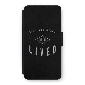 To be lived: iPhone 12 Flip Hoesje