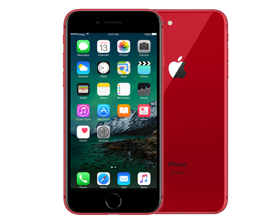 Refurbished iPhone 8 Plus 256 GB Rood  Zichtbaar gebruikt