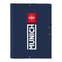 Organiser Map Munich Storm Marineblauw School A4