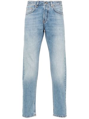 Eleventy jean fuselé à effet usé - Bleu