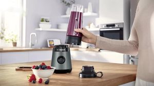 Bosch VitaPower MMB2111S blender 0,6 l Blender voor op aanrecht 450 W Zilver