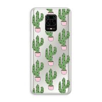 Cactus Lover: Xiaomi Redmi Note 10 Lite Transparant Hoesje