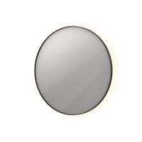 Spiegel INK SP17 60x4x60 cm Geborsteld Metal Black