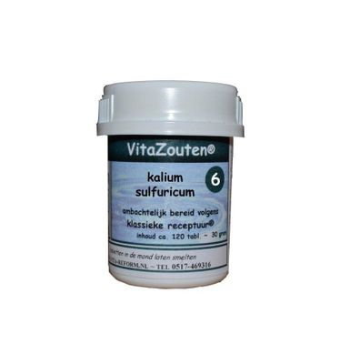 Kalium sulfuricum VitaZout nr. 06