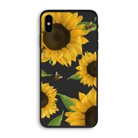 Sunflower and bees: iPhone XS Biologisch afbreekbaar hoesje