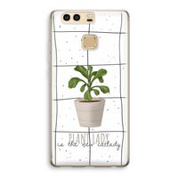 Kamerplant op vensterruit: Huawei P9 Transparant Hoesje