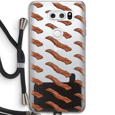 Bacon to my eggs #2: LG V30 Transparant Hoesje met koord
