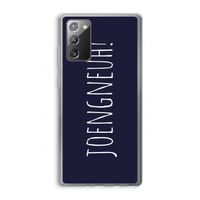 Joengneuh!: Samsung Galaxy Note 20 / Note 20 5G Transparant Hoesje