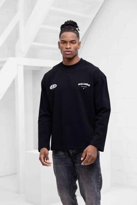 Equalité Stay Equal Longsleeve T-Shirt Heren Zwart - Maat M - Kleur: WitZwart | Soccerfanshop