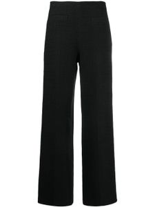 SANDRO pantalon de tailleur à coupe ample - Noir