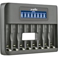 Jupio USB 8-slots Octo Battery Charger LCD - thumbnail