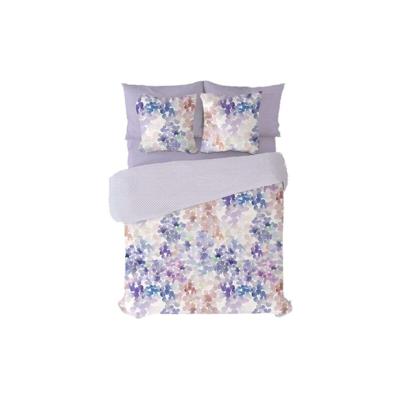 Dekbedovertrek set Pierre Cardin SARA Mauve Bed van 90 3 Onderdelen