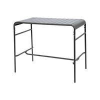 sweeek - 4-persoons metalen tuintafel 120 x 70cm x 95cm