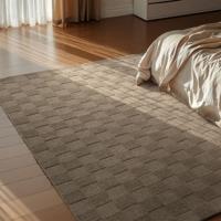 Wollen Vloerkleed Scala - Grijs Beige 170x120cm - Wol - Dekbed-Discounter.nl Wollen Vloerkleed Scala - Grijs Beige 170x120cm - Wol - Dekbed-Discounter.nl