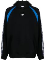 adidas hoodie en coton à logo brodé - Noir