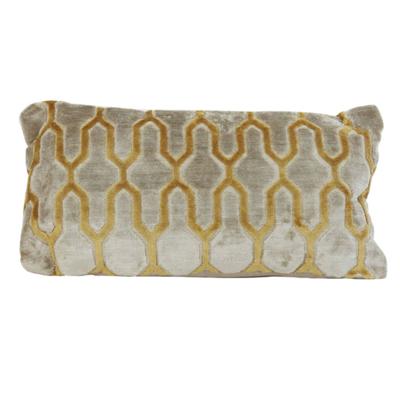 Kussen Jembana zand okergeel 60x30