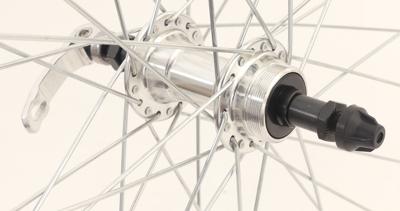 Achterwiel 28 x 1/4" ZAC19 Freewheel QR - zilver