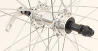 Achterwiel 28 x 1/4" ZAC19 Freewheel QR - zilver