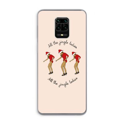 Jingle Ladies: Xiaomi Redmi Note 9 Pro Transparant Hoesje