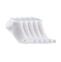 Craft CORE Dry Footies sokken 5-pack wit unisex