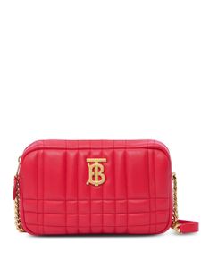 Burberry petit sac à bandoulière Lola - Rouge