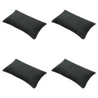 Sierkussen 50x30 Donkergrijs natuur buitenafwerking (4 stuks) Madison - Madison
