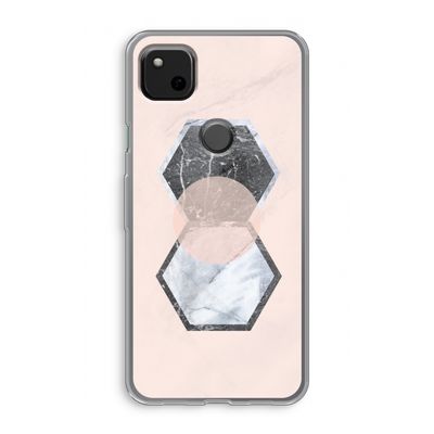 Creatieve toets: Google Pixel 4a Transparant Hoesje