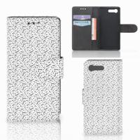 Sony Xperia X Compact | Telefoon Hoesje | Stripes Dots