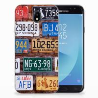 Samsung Galaxy J7 2017 | J7 Pro | Siliconen hoesje | met foto Kentekenplaten
