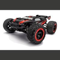 Blackzon Groen Brushless 1:16 RC auto Elektro Monstertruck 4WD 2,4 GHz Incl. accu en lader, Met lichteffect