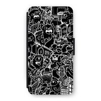 Vexx Black City : iPhone 12 Flip Hoesje