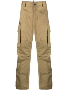 DSQUARED2 pantalon cargo à logo imprimé - Tons neutres