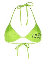 DSQUARED2 haut de bikini Be Icon à bonnets triangles - Vert