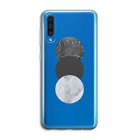 Marmeren cirkels: Samsung Galaxy A50 Transparant Hoesje