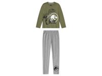Peuter pyjama (98/104, groen/grijs Jurassic World)