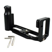 STERKSTE FLS-RX1 verticale Shoot Quick Release L plaat beugel basis houder voor Sony RX1 (zwart)