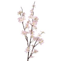Roze appelbloesem kunstbloem/tak met 57 bloemetjes 84 cm - Kunstbloemen - thumbnail